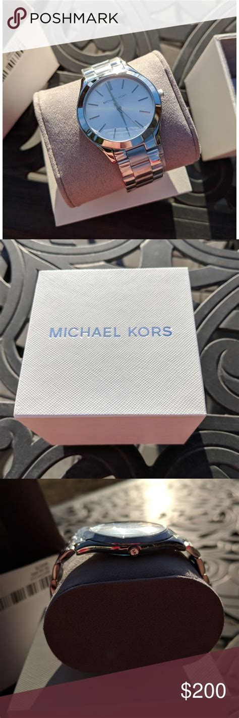 NWT Authentic Michael Kors Runway Snake